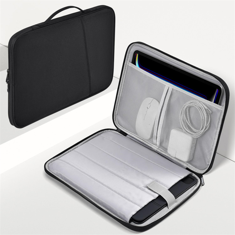 Laptop Accessories Pouch - Waterproof Shockproof Handle Bag Laptop Sleeve