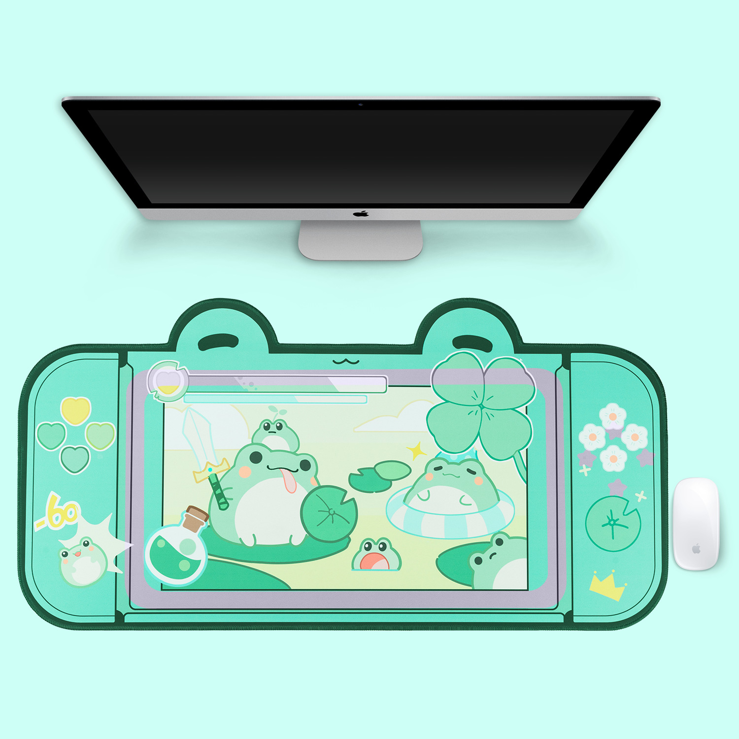 Laptop Accessories Cute - Extra Large Kawaii Gaming Mouse Pad