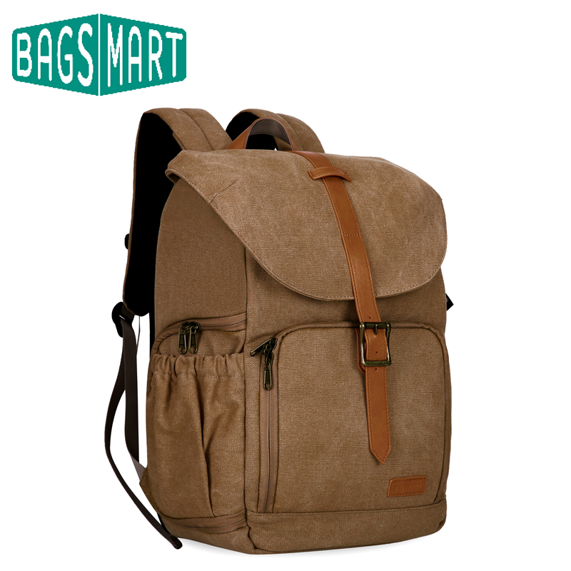 Laptop Accessories Case - BAGSMART Camera Bag DSLR Photographers Backpack
