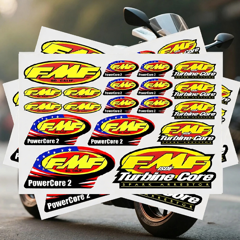 Laptop Accessories Wallpaper - New FMF POWERCORE2 Car Sticker Moto