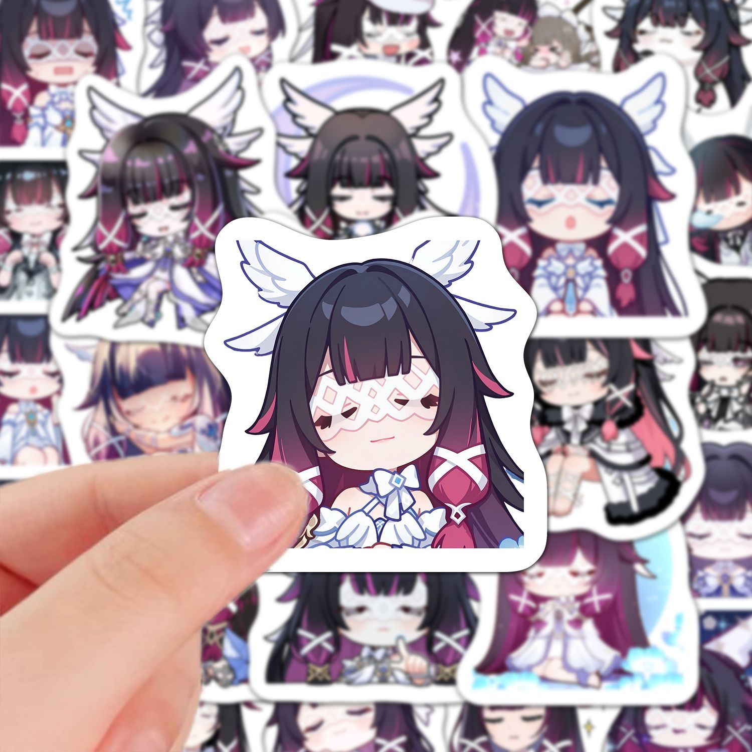 60Pcs Genshin Impact Columbina - đánh giá và giá Laptop Accessories Stickers