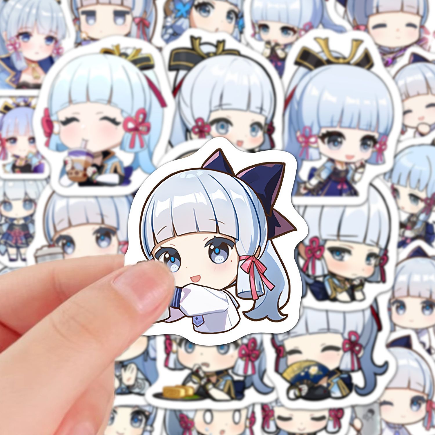 Kamisato Ayaka 60Pcs Genshin I - đánh giá và giá Laptop Accessories Stickers