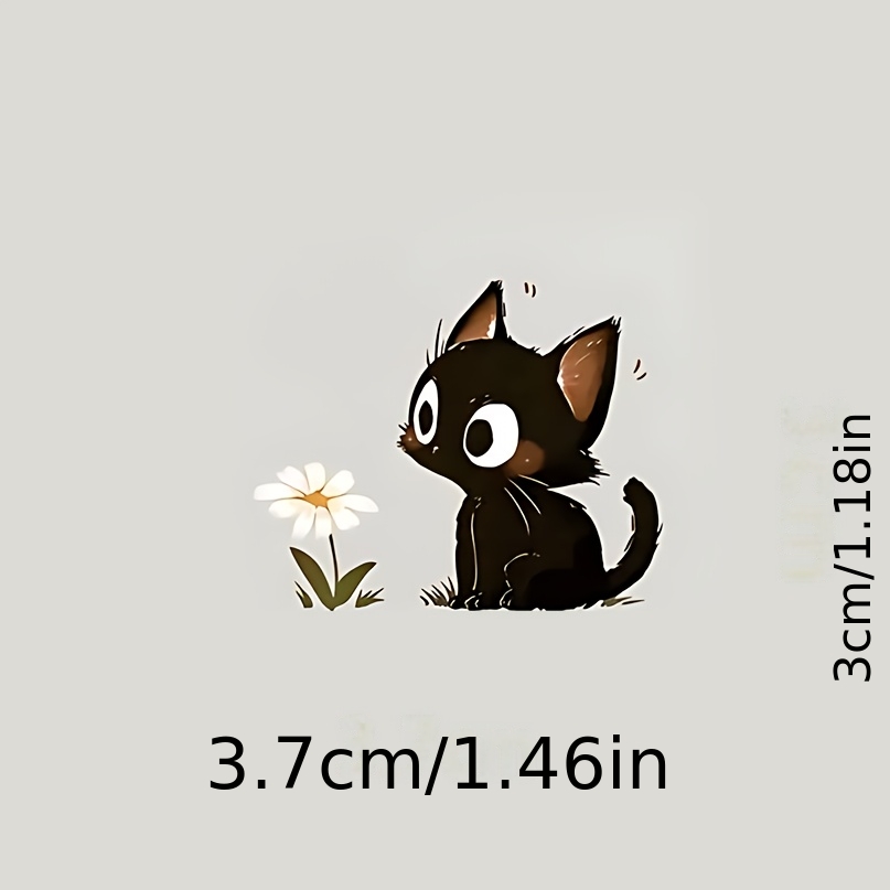 1PC Cute Black Cat Flower Stic - đánh giá và giá Laptop Accessories Cute