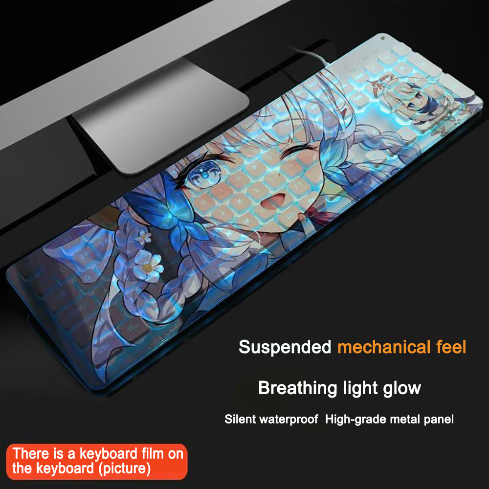Gaming Keyboard 104 Keys Gensh - đánh giá và giá Laptop Accessories Cute