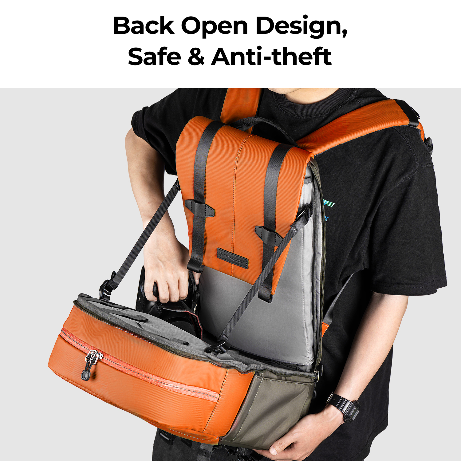 K&F CONCEPT Camera Backpack Tr - đánh giá và giá Laptop Accessories Case