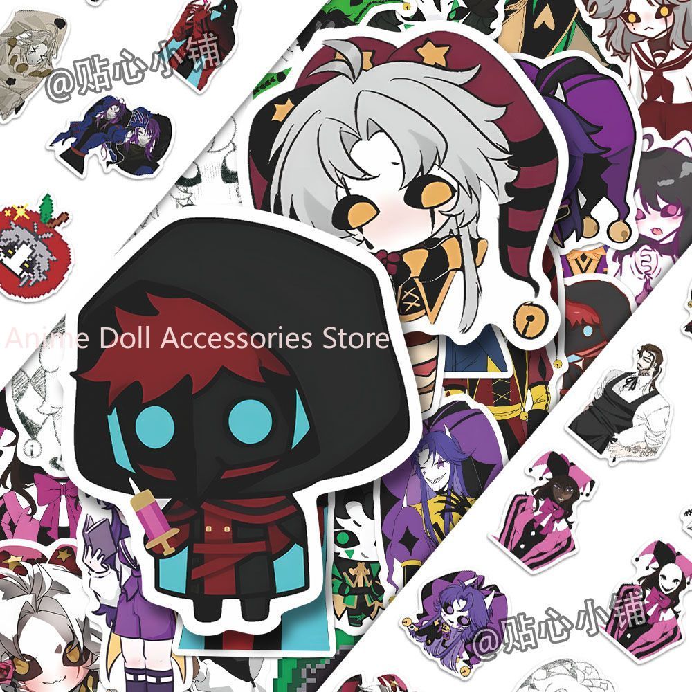73PCS The Freak Circus Pierrot - đánh giá và giá Laptop Accessories Stickers