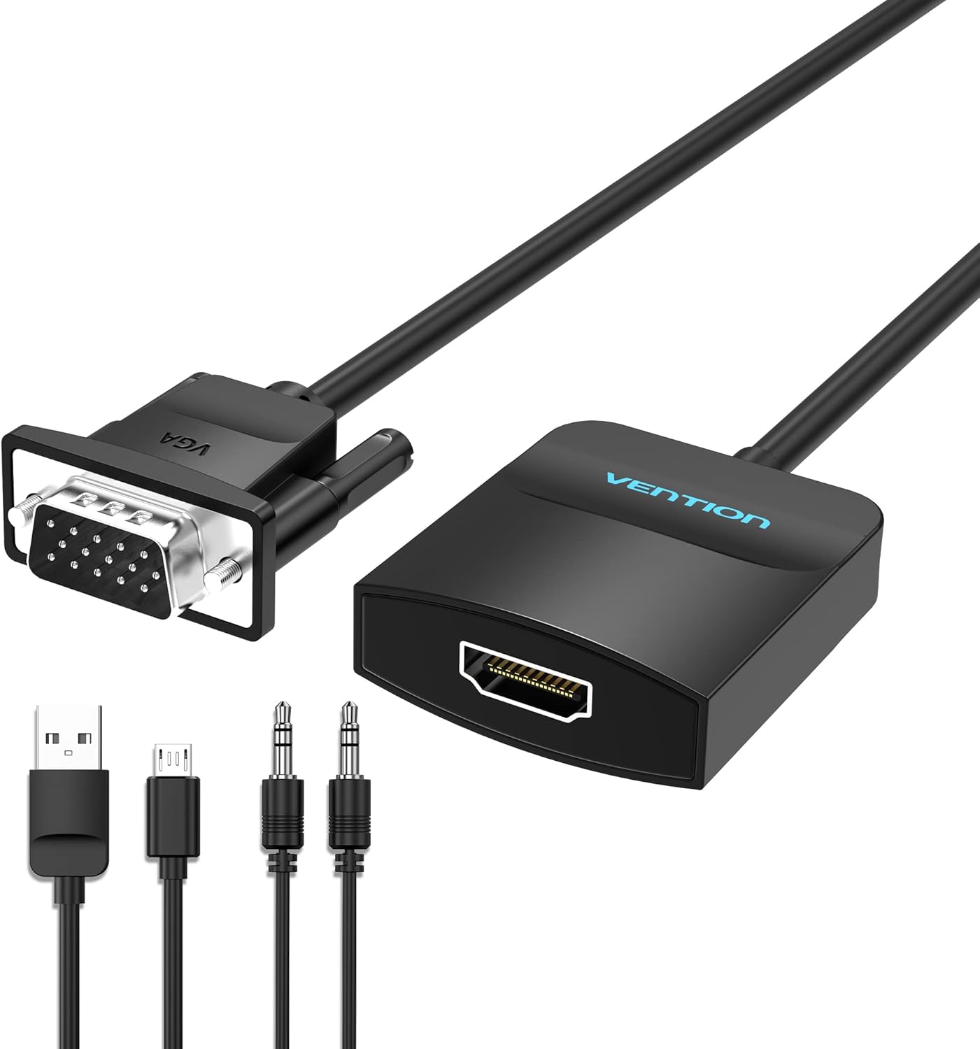 VGA to HDMI Adapter 1.5FT 1080 - đánh giá và giá Hdmi Vga Adapter