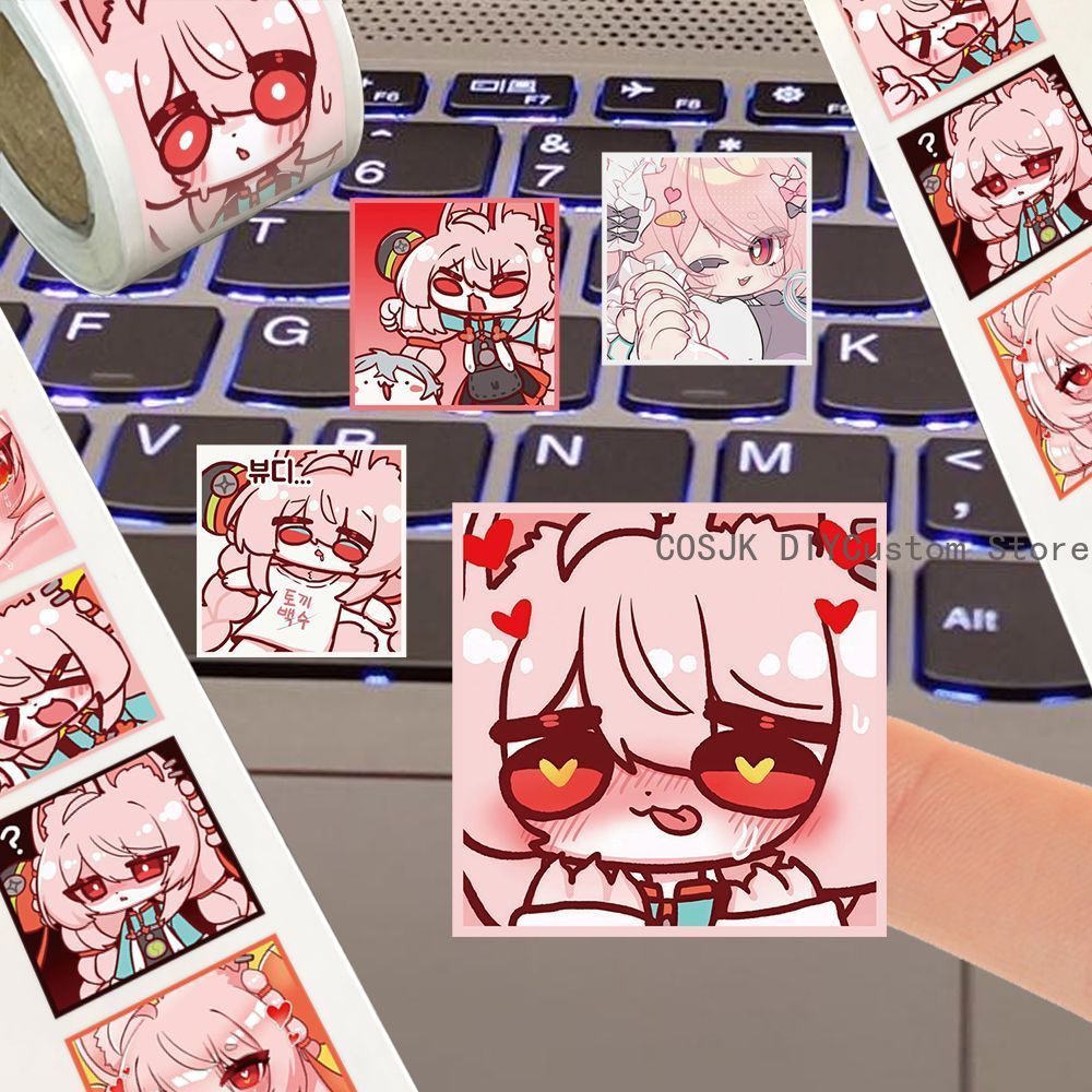 500Pc/Roll Anime Zenless Zone  - đánh giá và giá Laptop Accessories Diy
