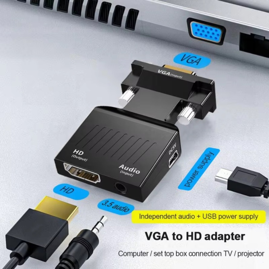 VGA to HDMI-compatible Convert - đánh giá và giá Hdmi Vga Adapter