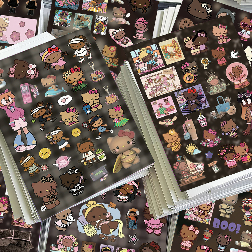 Sanrio Hello Kitty Stickers 8  - đánh giá và giá Laptop Accessories Cute