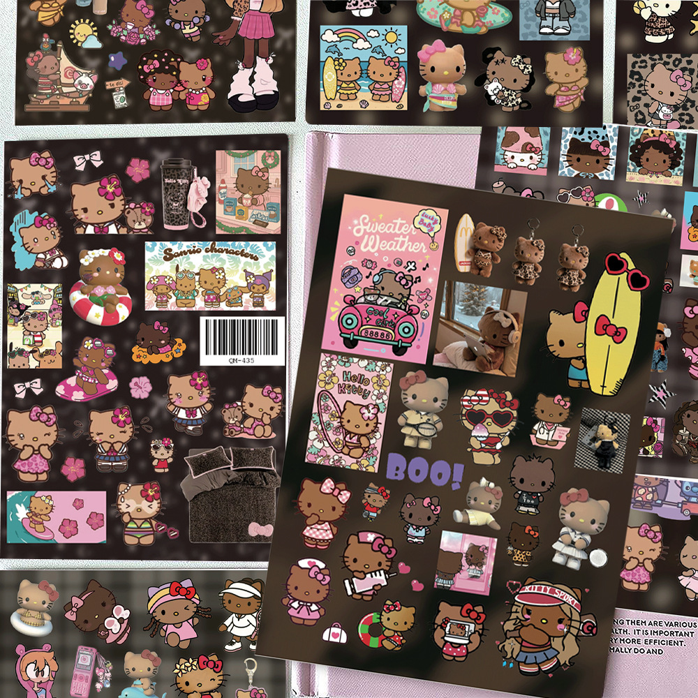Sanrio Hello Kitty Stickers 8  - đánh giá và giá Laptop Accessories Cute