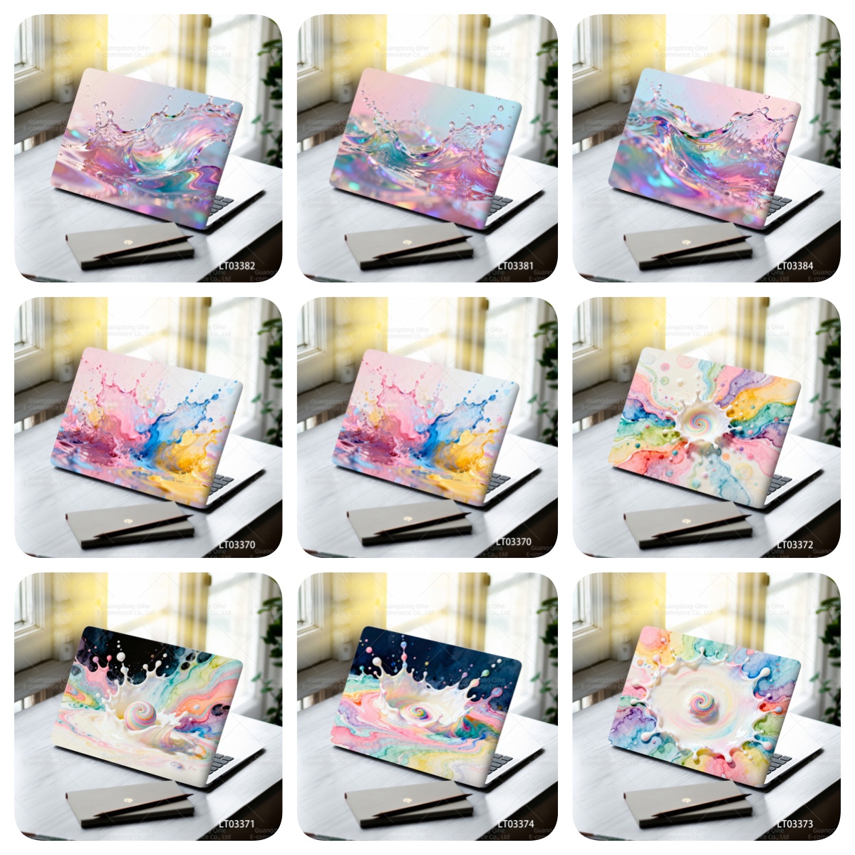 2 Pcs 15.07*10.82 Inches Cute  - đánh giá và giá Laptop Accessories Stickers