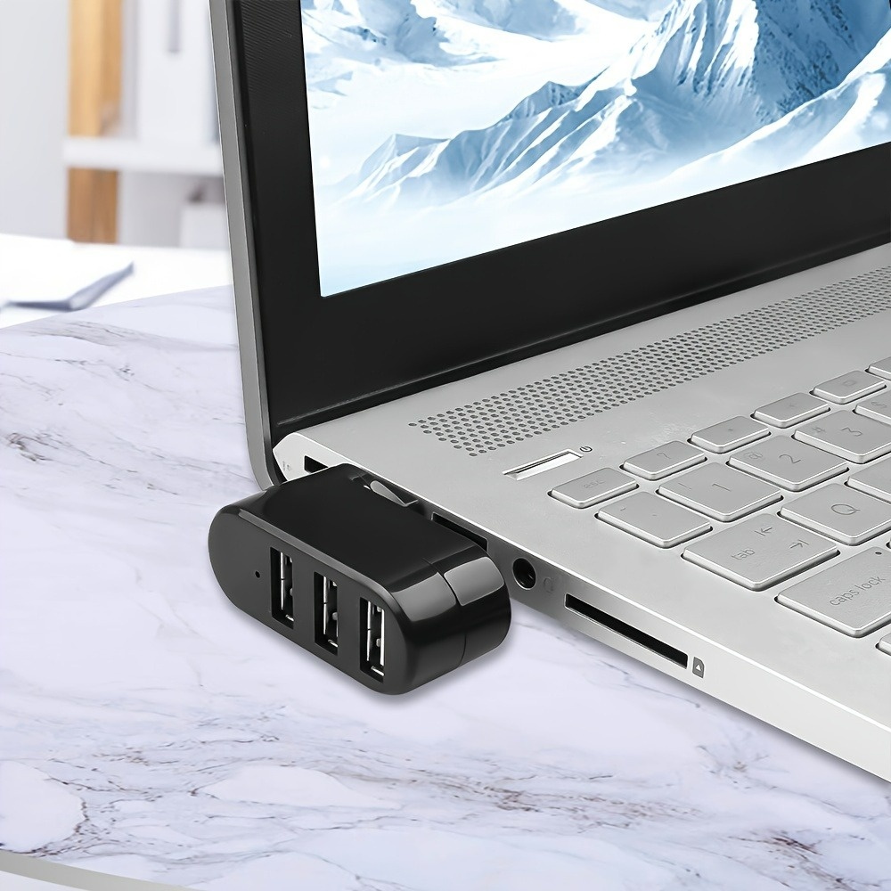 USB 2.0 Hub 3 Ports 180° Rotat - đánh giá và giá Mac Laptop Accessories
