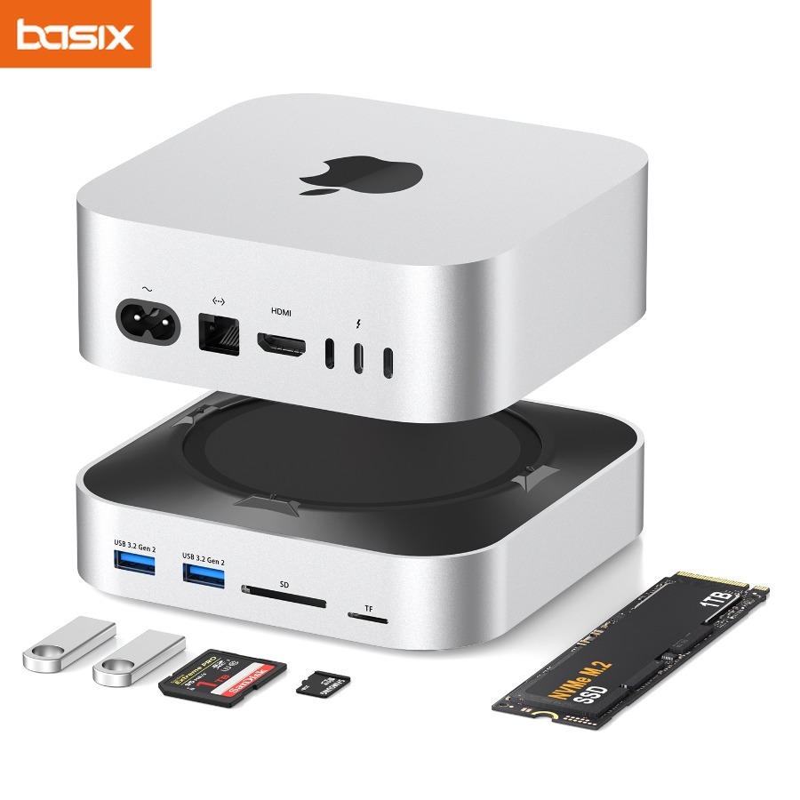 USB C Hub for Mac Mini M4 Dock - đánh giá và giá Mac Laptop Accessories