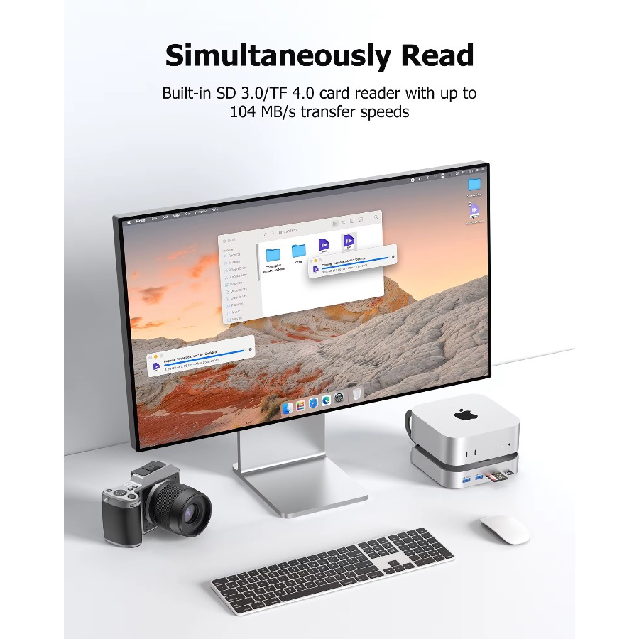 USB C Hub for Mac Mini M4 Dock - đánh giá và giá Mac Laptop Accessories