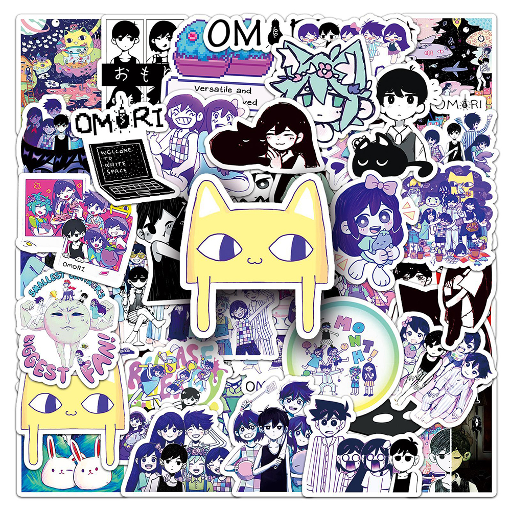 10/30/50pcs Cute Omori Sticker - đánh giá và giá Laptop Accessories Kids