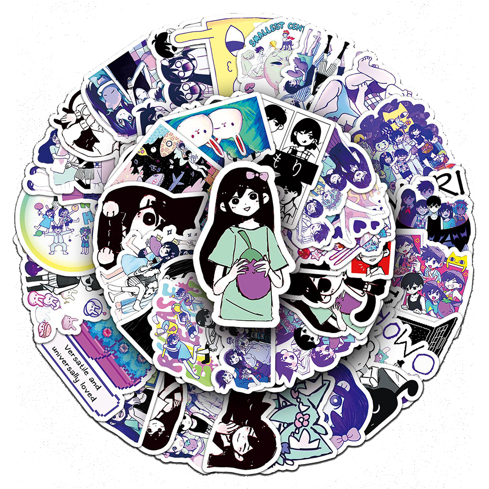 10/30/50pcs Cute Omori Sticker - đánh giá và giá Laptop Accessories Kids