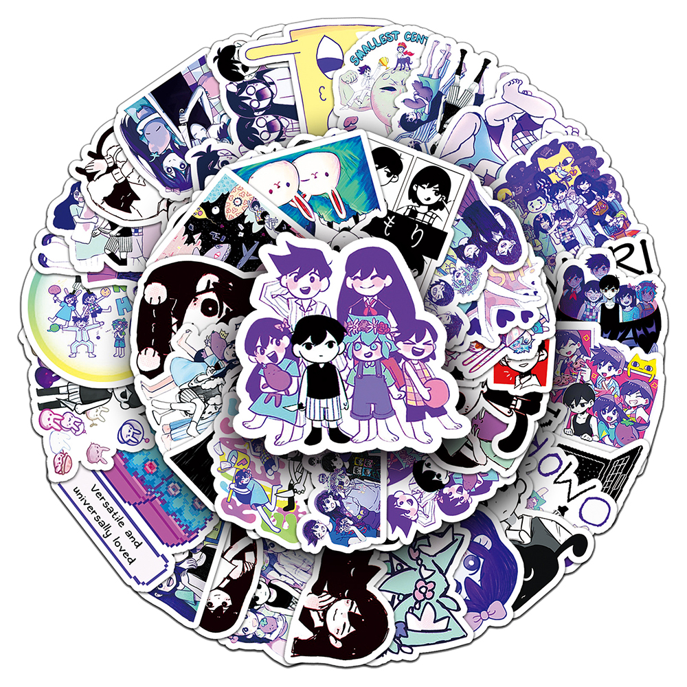 10/30/50pcs Cute Omori Sticker - đánh giá và giá Laptop Accessories Kids