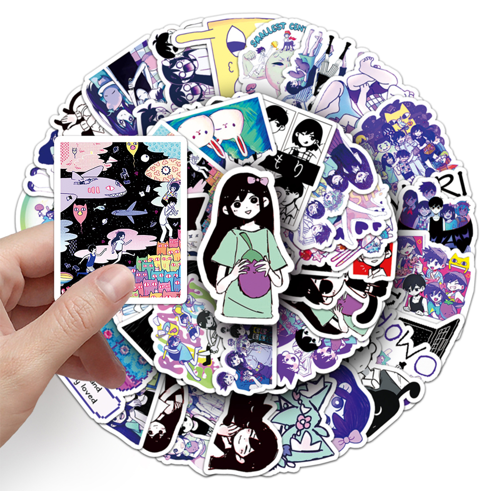 10/30/50pcs Cute Omori Sticker - đánh giá và giá Laptop Accessories Kids