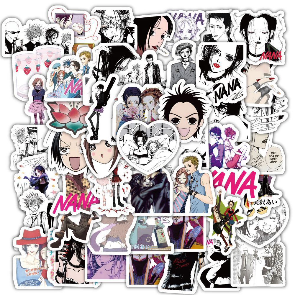60PCS Anime NANA Stickers Cool - đánh giá và giá Laptop Accessories Kids