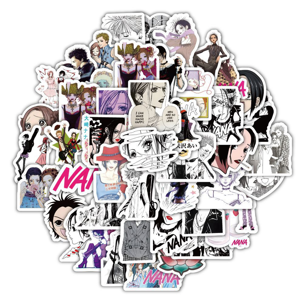 60PCS Anime NANA Stickers Cool - đánh giá và giá Laptop Accessories Kids