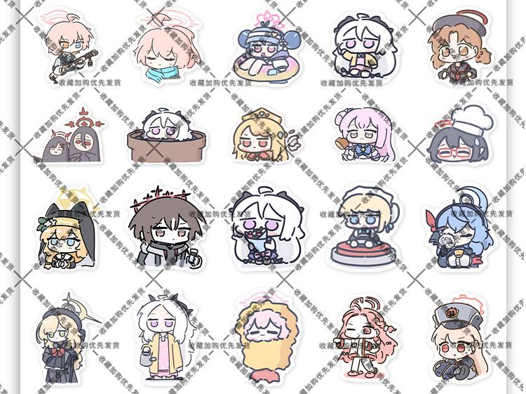 80PCS Anime Blue Archive Soras - đánh giá và giá Laptop Accessories Wallpaper