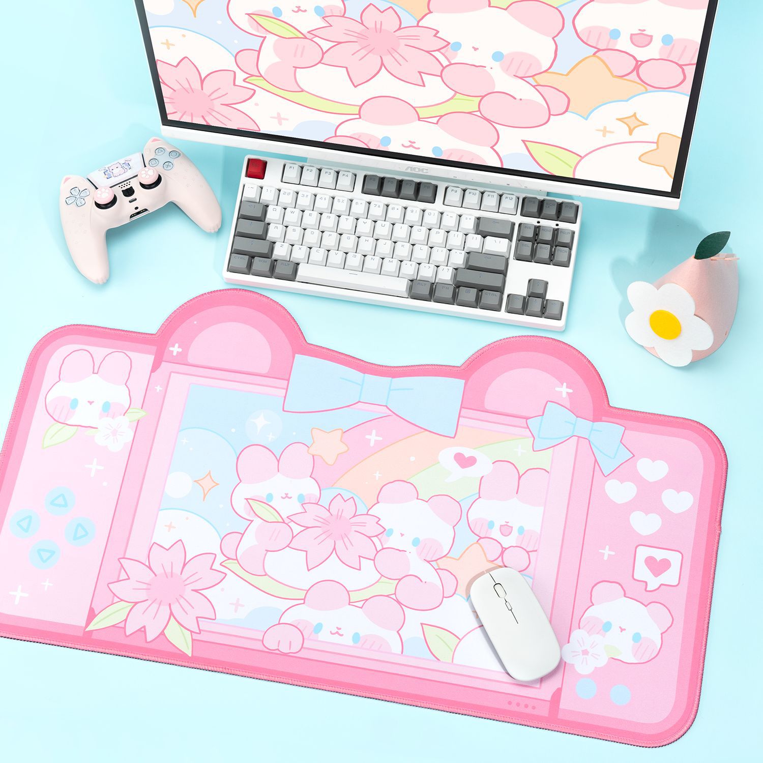 Extra Large Kawaii Gaming Mous - đánh giá và giá Laptop Accessories Cute
