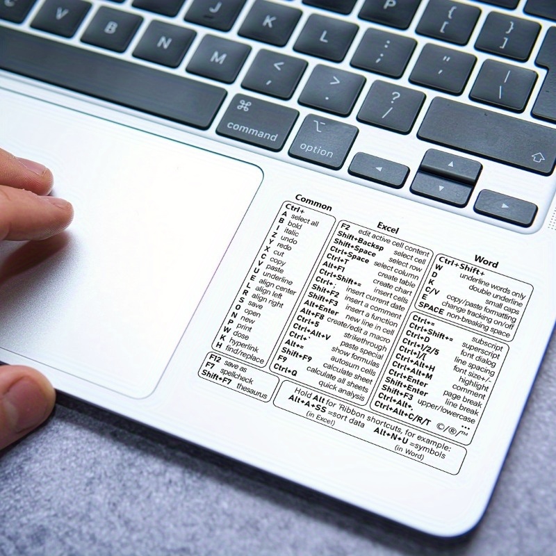 Transparent Keyboard Shortcut  - đánh giá và giá Laptop Accessories Stickers
