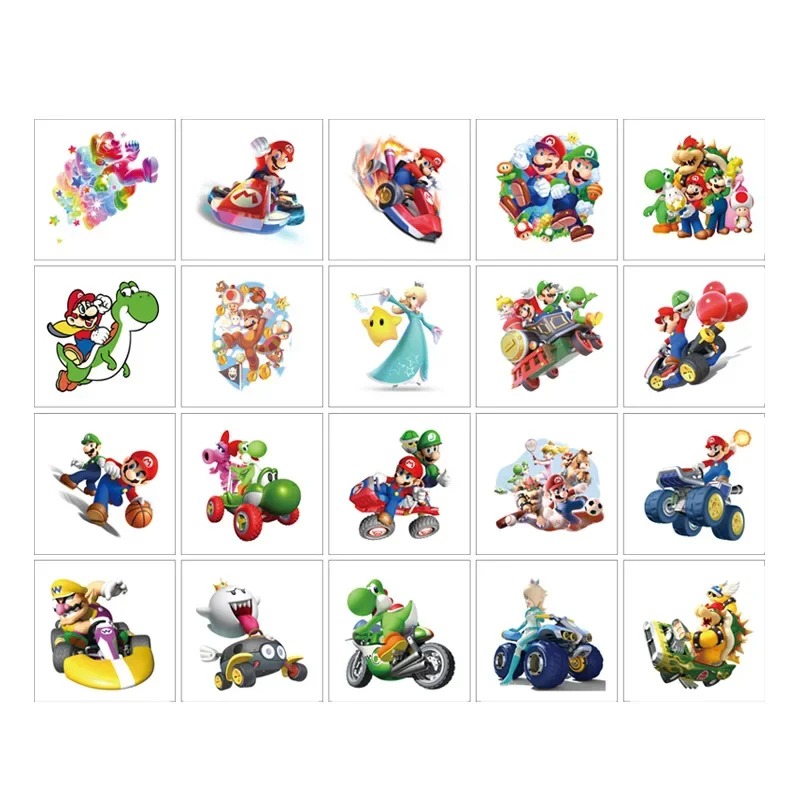 20PCS 5CM*5CM Cartoon Mario Br - đánh giá và giá Laptop Accessories Cute