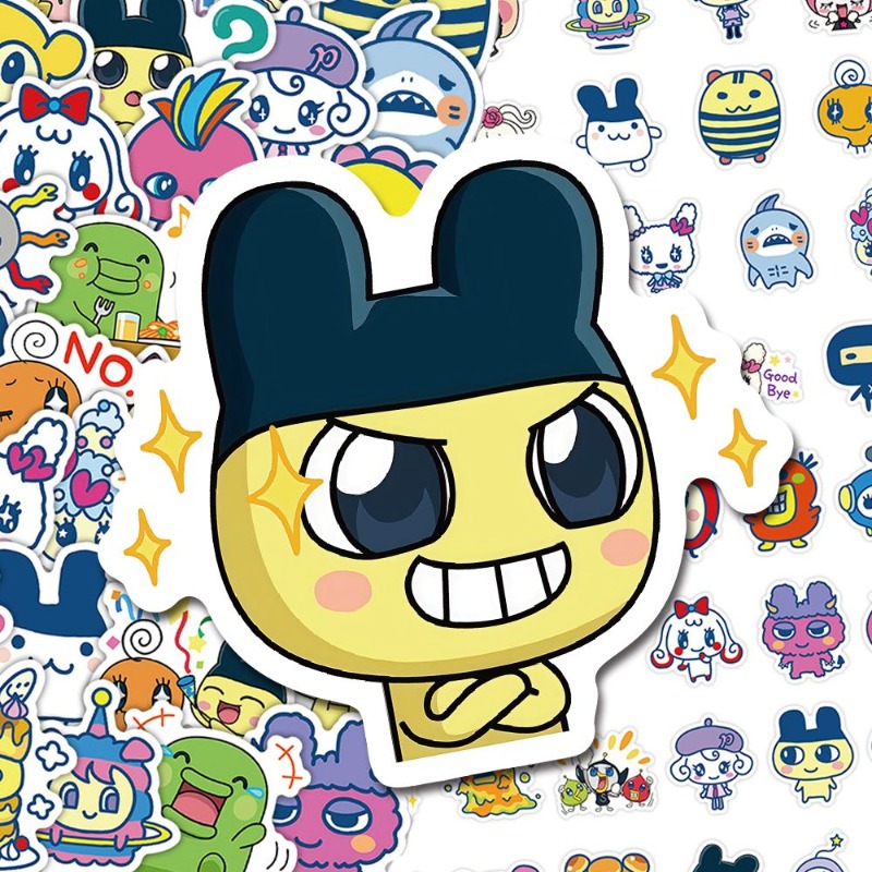 Japanese Tamagotchi Stickers E - đánh giá và giá Laptop Accessories Stickers