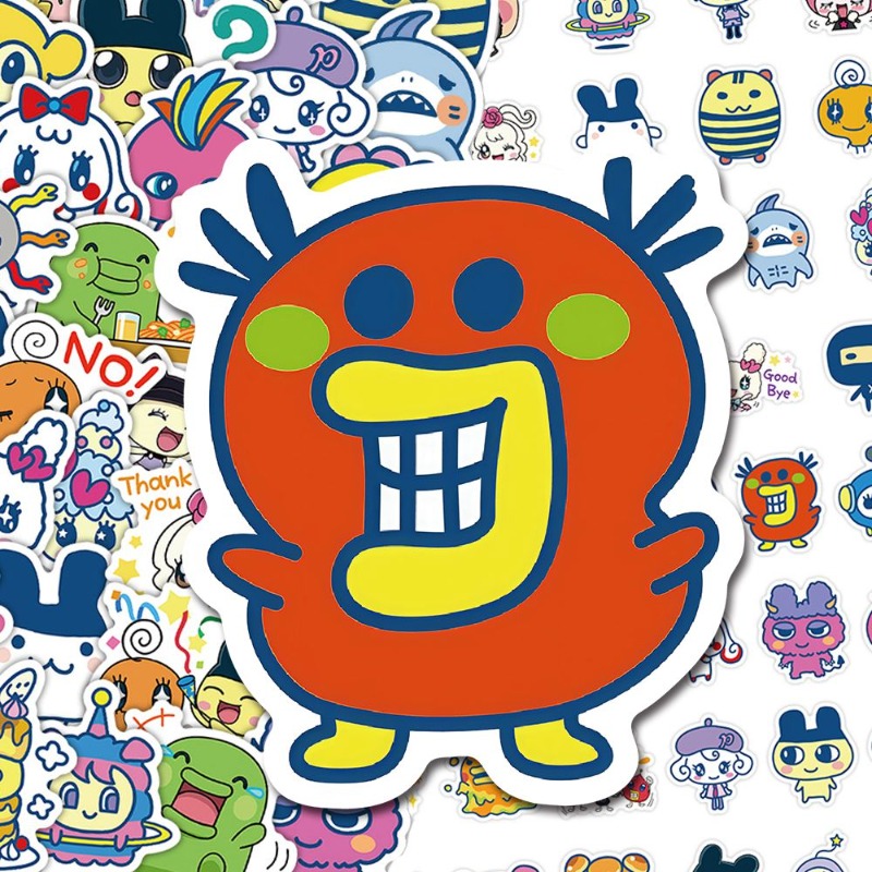 Japanese Tamagotchi Stickers E - đánh giá và giá Laptop Accessories Stickers
