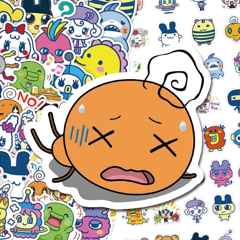Japanese Tamagotchi Stickers E - đánh giá và giá Laptop Accessories Stickers