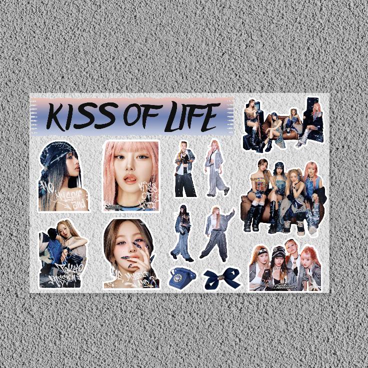1pc KISS OF LIFE Kpop Group St - đánh giá và giá Laptop Accessories Wallpaper