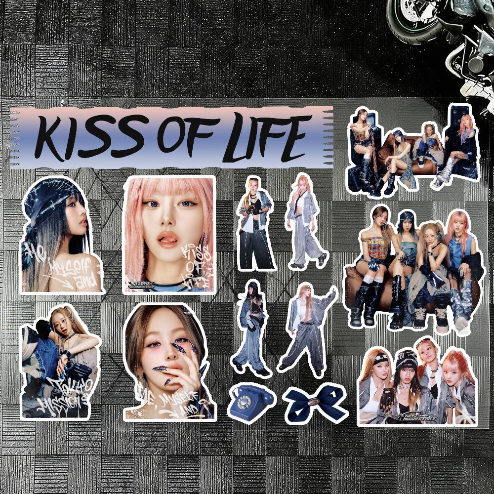 1pc KISS OF LIFE Kpop Group St - đánh giá và giá Laptop Accessories Wallpaper