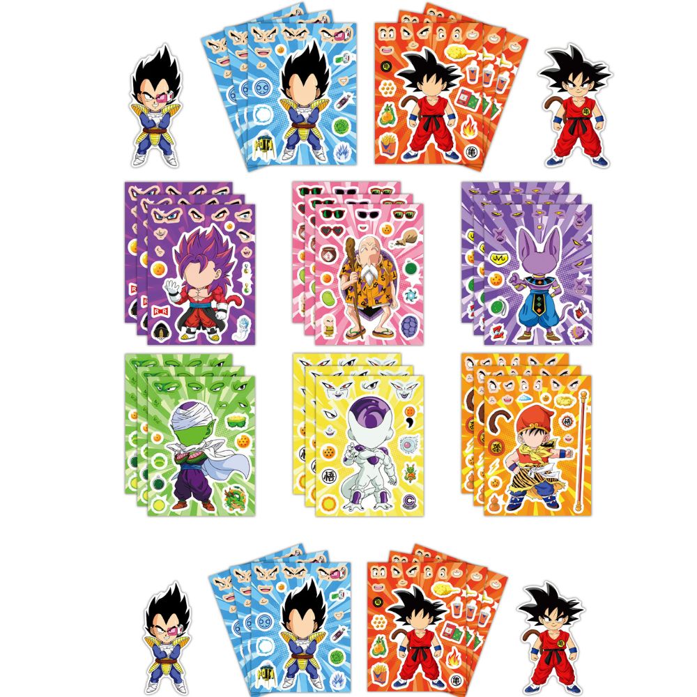 8/32Sheets Anime Dragon Ball S - đánh giá và giá Laptop Accessories Diy