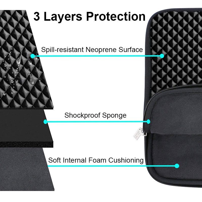 Black Laptop Bag 11 12 14 15 1 - đánh giá và giá Laptop Accessories Pouch