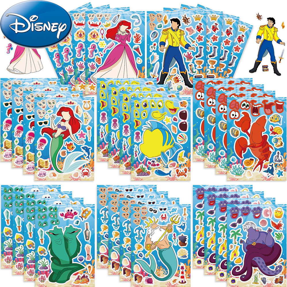 8/16sheets Disney The Little M - đánh giá và giá Laptop Accessories Kids