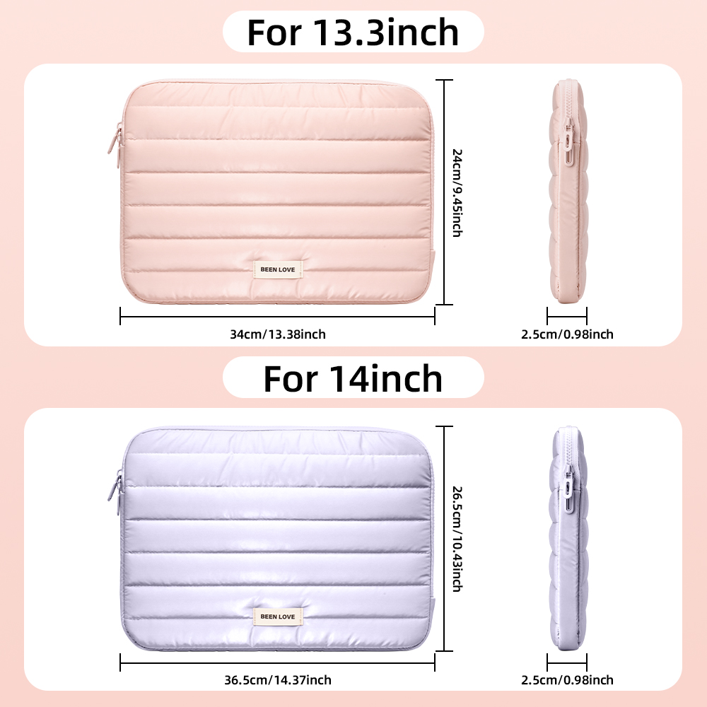 13/14 Inch Puffy Laptop Sleeve - đánh giá và giá Laptop Accessories Pouch