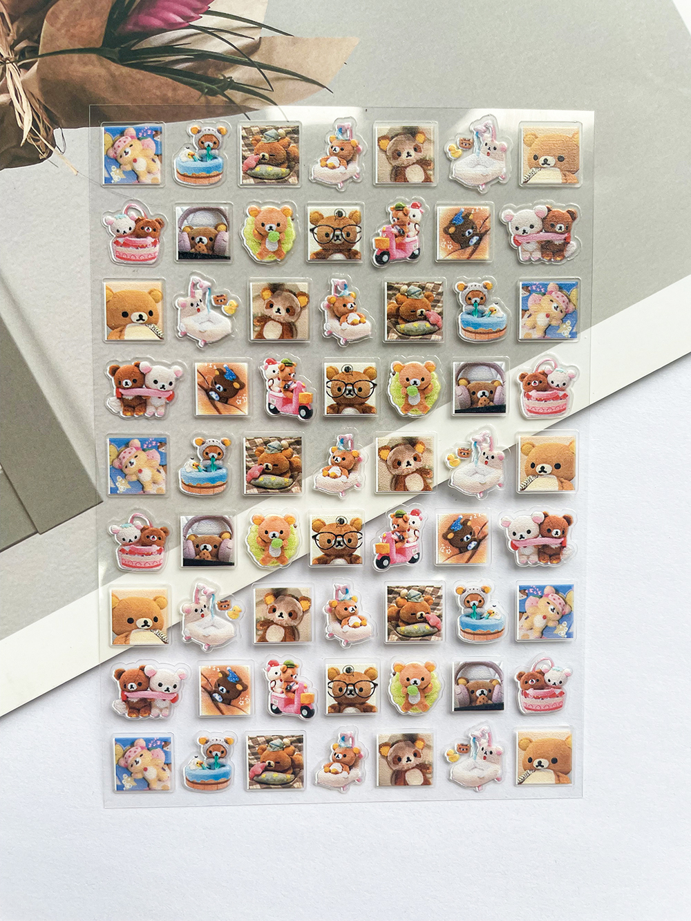 Mini Kawaii Rilakkuma Pvc Post - đánh giá và giá Laptop Accessories Diy