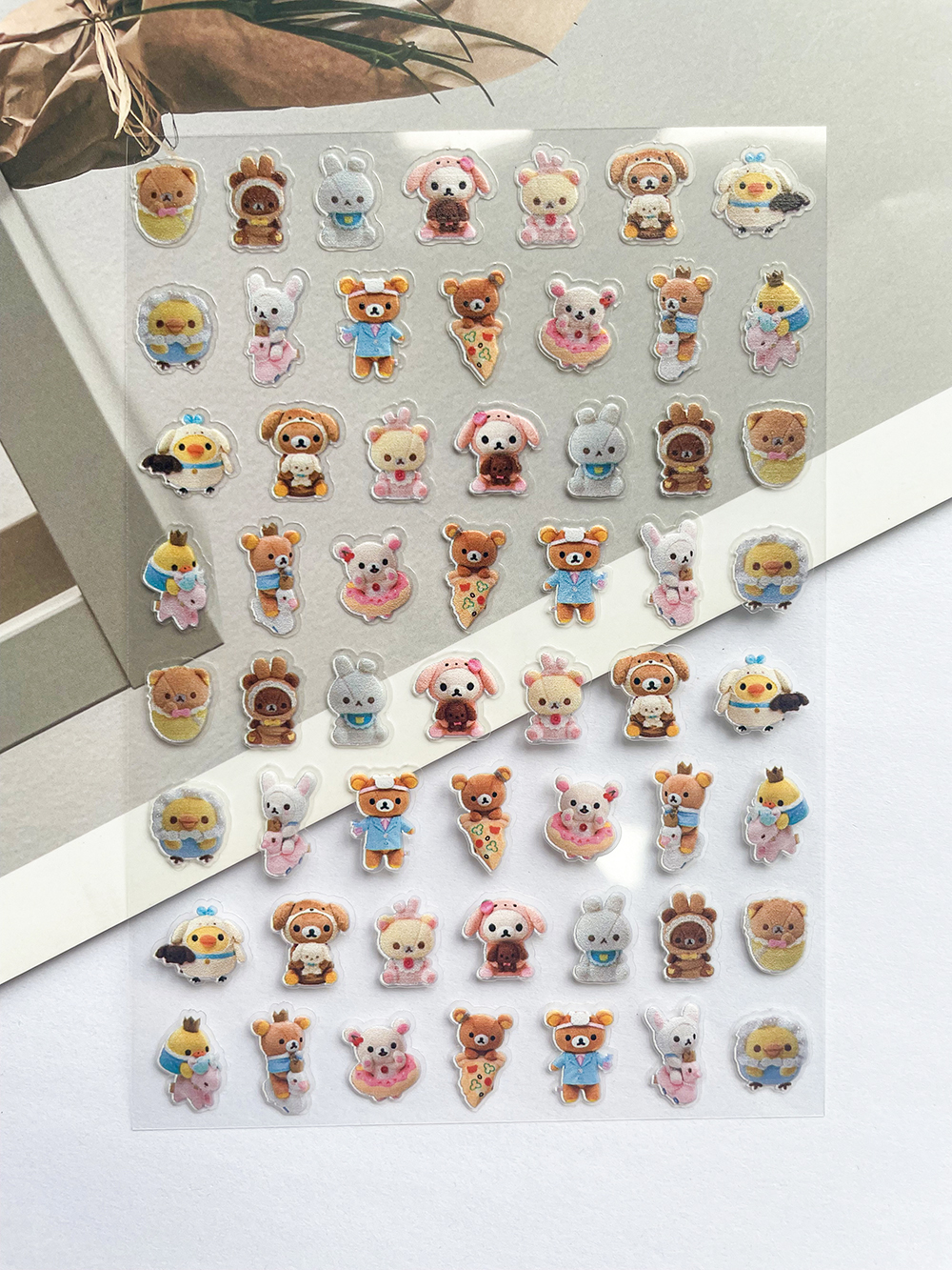 Mini Kawaii Rilakkuma Pvc Post - đánh giá và giá Laptop Accessories Diy