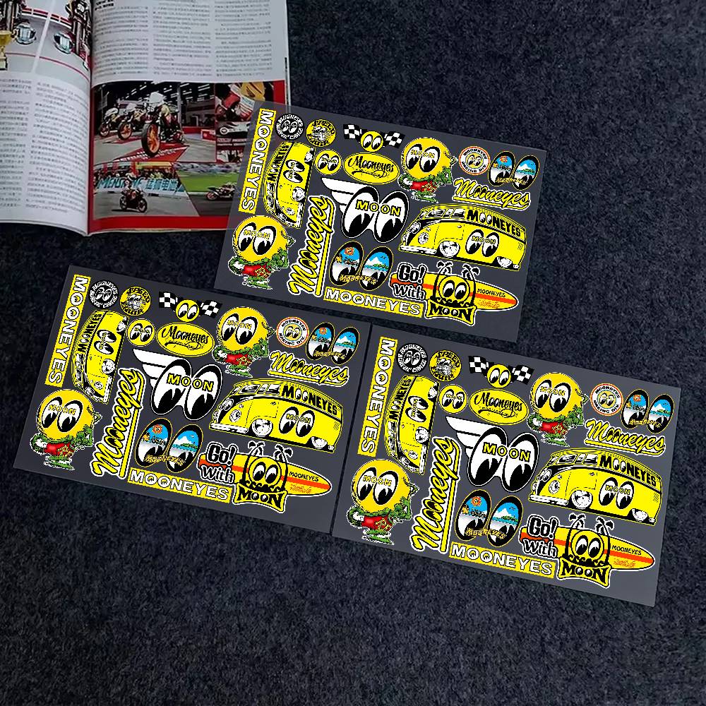 M-MOONEYES Stickers Moto Stick - đánh giá và giá Laptop Accessories Wallpaper