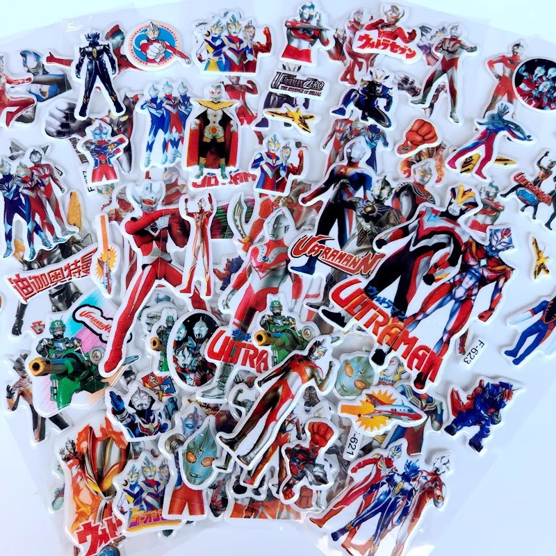 10pcs Cartoon Ultraman 3D Bubb - đánh giá và giá Laptop Accessories Diy