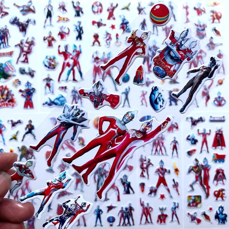 10pcs Cartoon Ultraman 3D Bubb - đánh giá và giá Laptop Accessories Diy