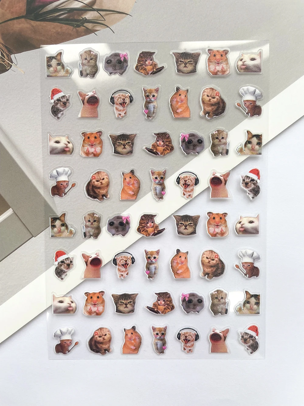 Mini Pvc Funny Cat Poster Good - đánh giá và giá Laptop Accessories Case