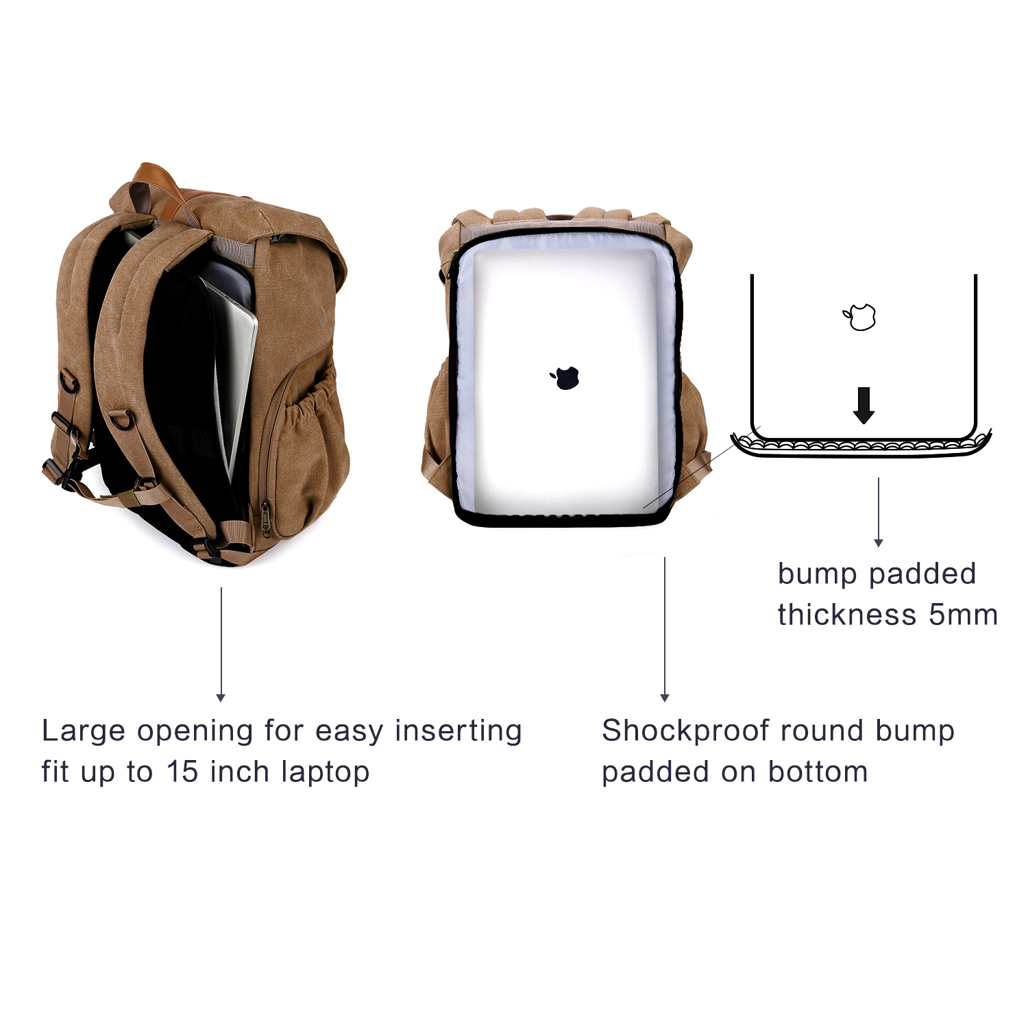 BAGSMART Camera Bag DSLR Photo - đánh giá và giá Laptop Accessories Case
