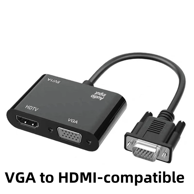 VGA(Host) to VGA/HDMI-compatib - đánh giá và giá Hdmi Vga Adapter