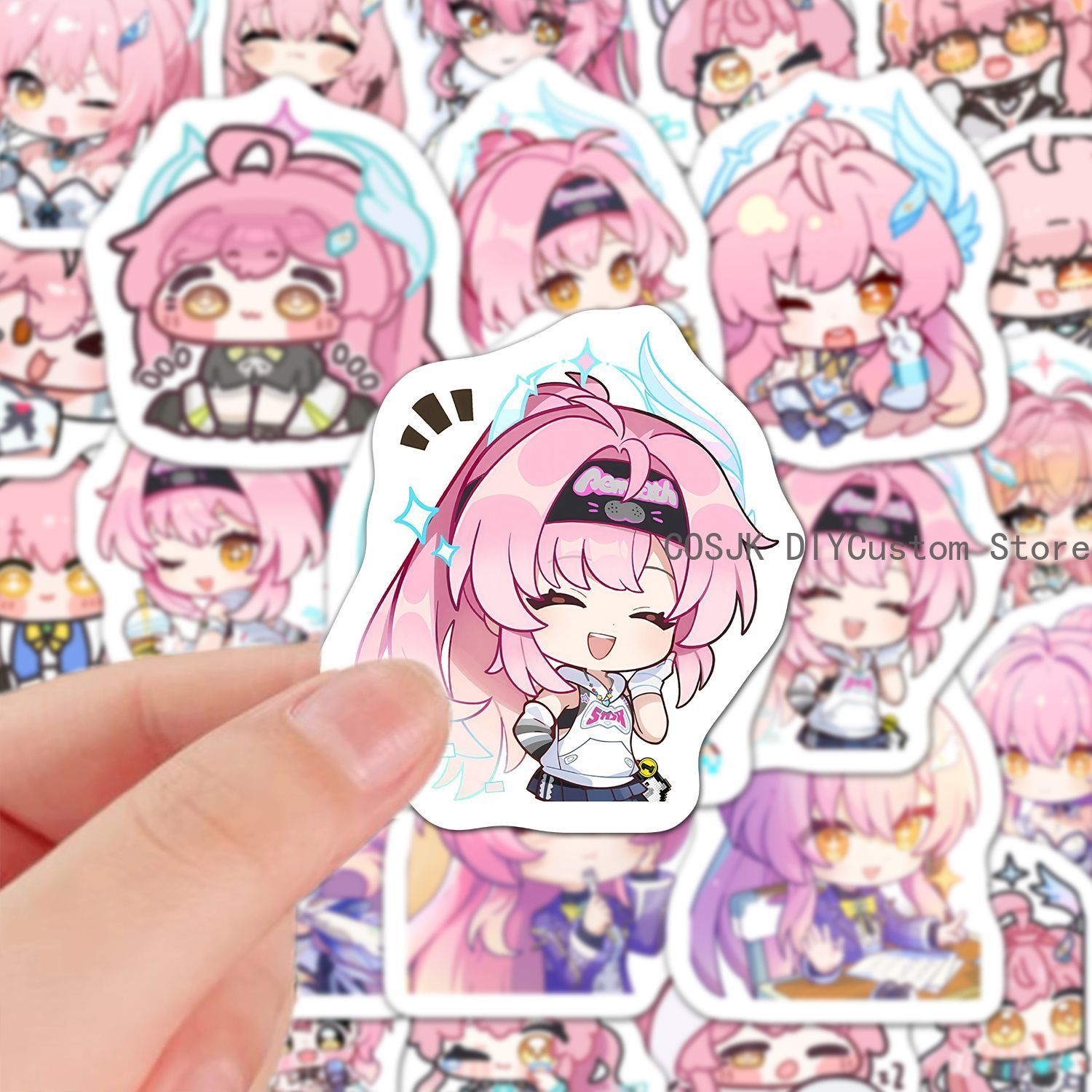 60Pcs Game Aemeath Wuthering W - đánh giá và giá Laptop Accessories Stickers