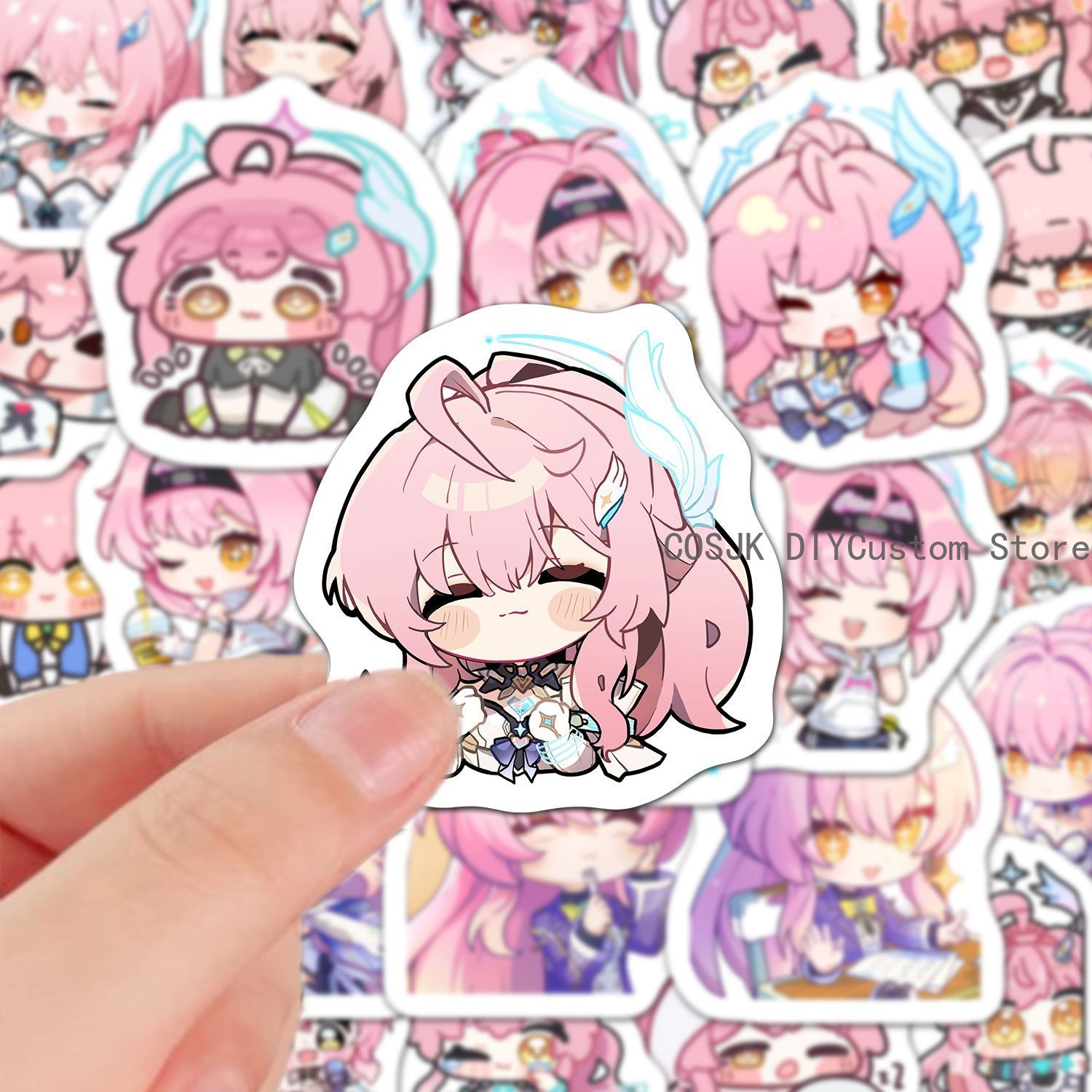60Pcs Game Aemeath Wuthering W - đánh giá và giá Laptop Accessories Stickers