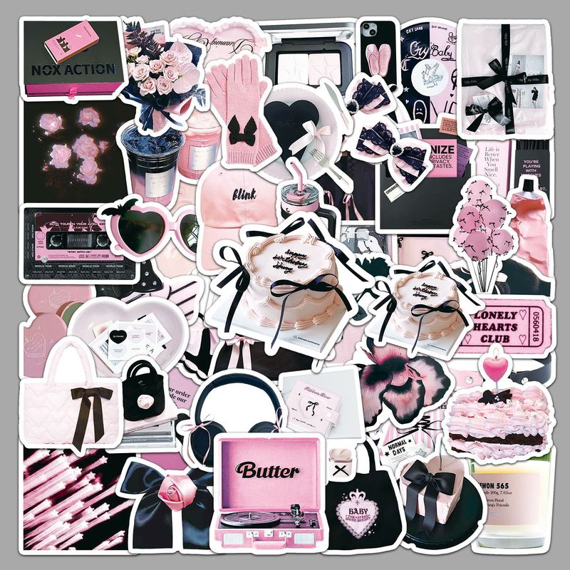 Cute INS Style Black Pink Graf - đánh giá và giá Laptop Accessories Case