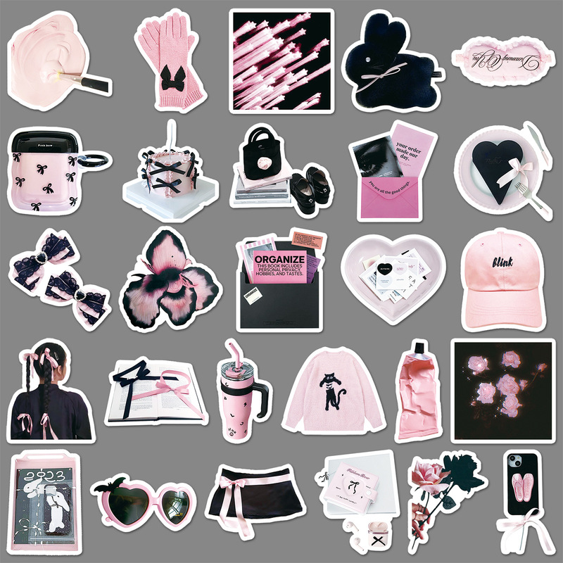 Cute INS Style Black Pink Graf - đánh giá và giá Laptop Accessories Case